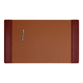 Saddle Brown Leather Desk Set, 5pc